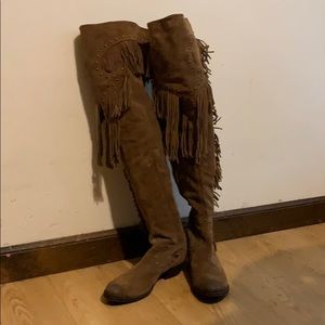 Over the knee boots